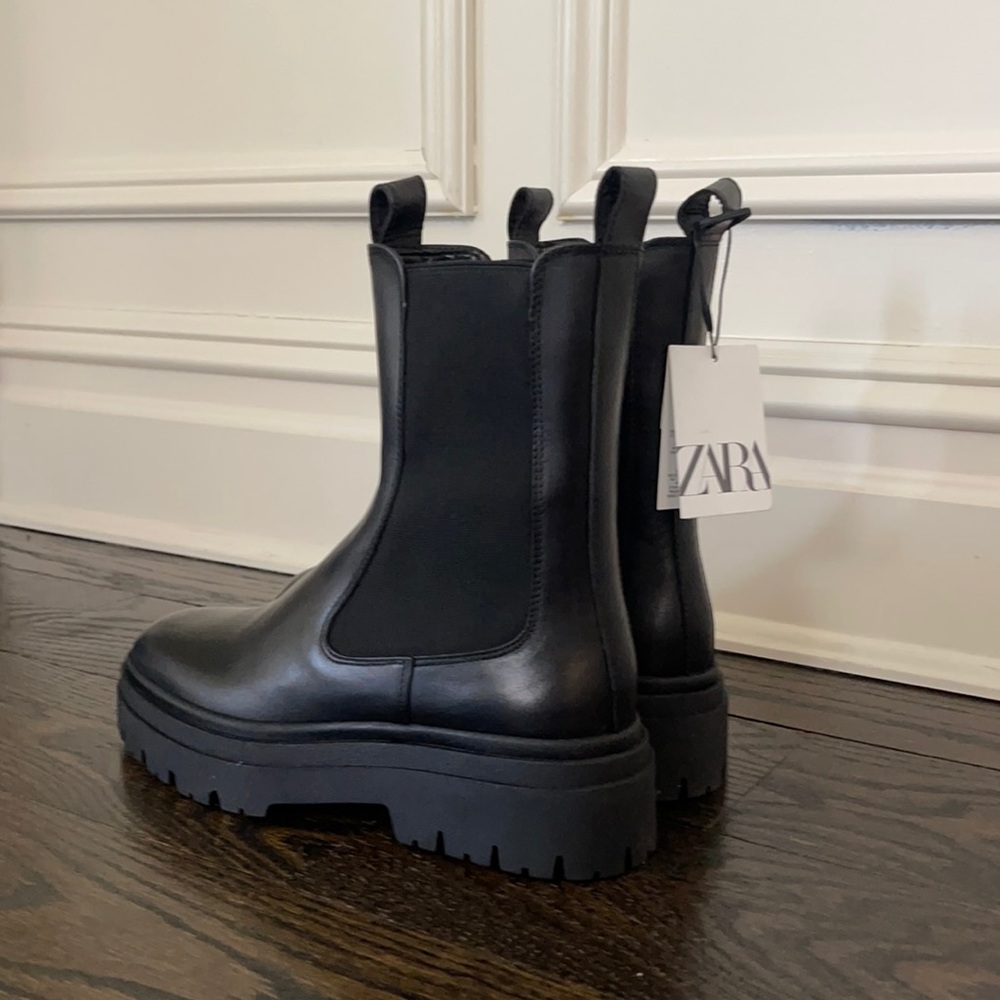 chelsea zara boots